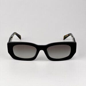 Prada Sunglasses – Black Rectangle Frame Gradient Lenses | Model PRB05S 3890A7